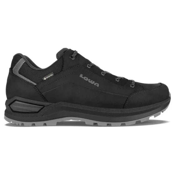 LOWA Renegade EVO GORE-TEX Low hiking shoes (EU 41 / Black / Graphite)