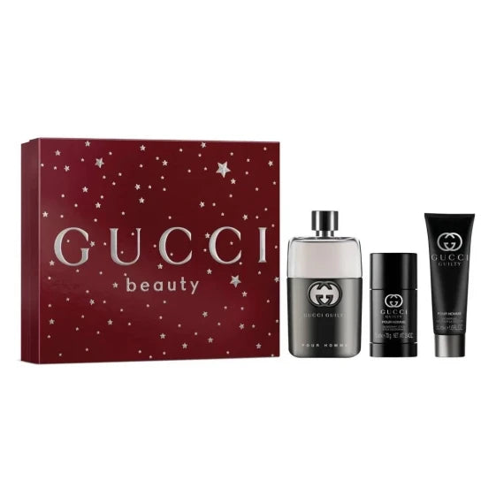 Gucci Guilty Pour Homme Eau de Parfum 90 ml + Shower Gel 50 ml + Solid Deodorant 75 ml (90 ml) — view 6