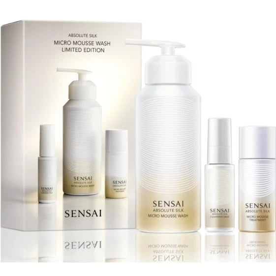 Sensai Absolute Silk Micro Mousse Wash Limited Edition Set 3 pcs