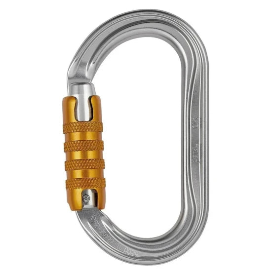 PETZL OK Triact Look Carabiner (Grey)