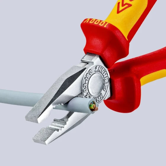 Knipex Combination Pliers 03 06 180 T KN-0306180T (Yellow) — view 11