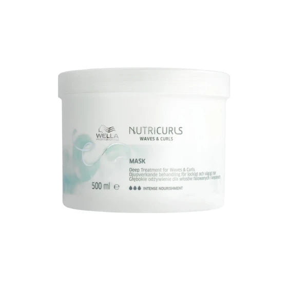 Wella NUTRICURLS Hair Mask for Curls and Waves 500 ml (500 ml)