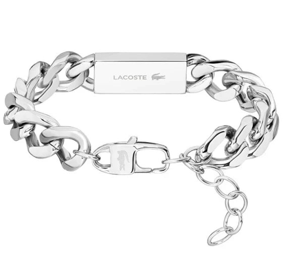 Distinctive Men's Steel Bracelet Backhand 2040439 (Silver) — view 4