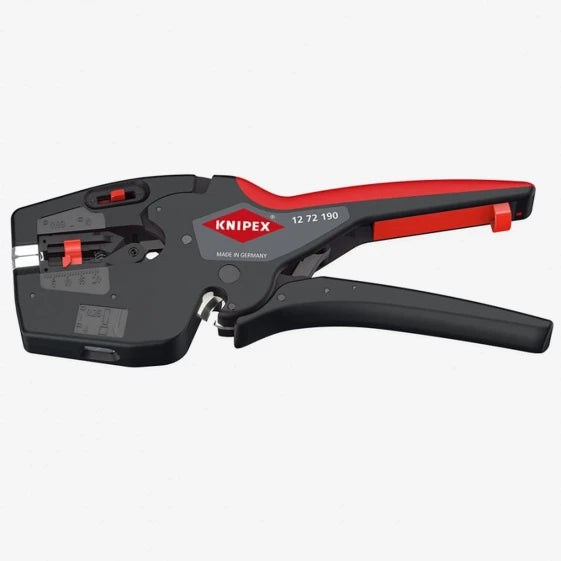 Knipex NexStrip 3-in-1 Automatic Stripper 12 72 190 SB (Red)
