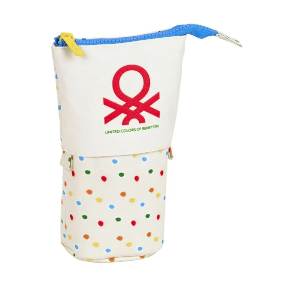 Benetton Topitos White School Pencil Case with 32 Pieces (8 x 19 x 6 cm) (Multicolor) — view 4