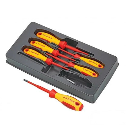 Knipex 00 20 12 V05 Thin Screwdriver Set (Gray) — view 2