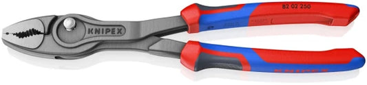 Knipex TwinGrip front-grip pliers 250 mm red/blue (Blue)