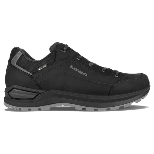 LOWA Renegade EVO GORE-TEX Low hiking shoes (EU 41 / Black / Graphite)
