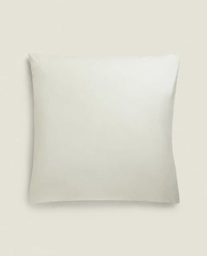 Zarahome Cotton Percale Pillowcase (200 Thread Count) (45 x 155 cm / Green) — view 6