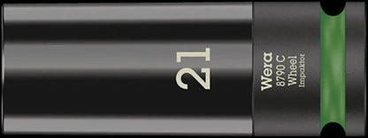 Wera 8790 C Metric Impact Socket, 21-32 mm, Black, 1 head (Black)