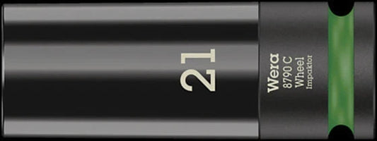 Wera 8790 C Metric Impact Socket, 21-32 mm, Black, 1 head (Black)