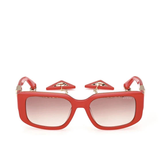 GUESS GU7891 Women's Sunglasses (Shiny Red)