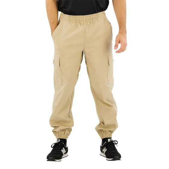 New Balance Twill Cargo Joggers (L / Stoneware)