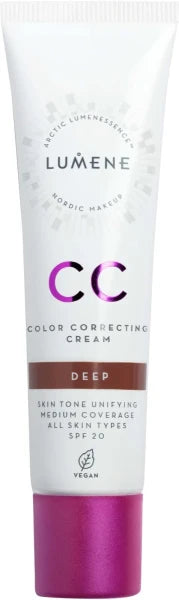 Lumene Color Correcting Cream SPF 20 (30 ml / Deep) — view 2