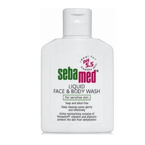 Sebamed Classic Liquid Face and Body Wash 200 ml (200 ml)