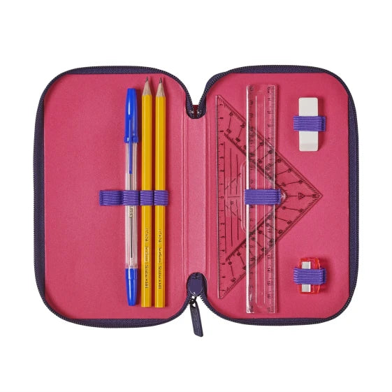 Herlitz Unicorn - 23 pieces - Blue, Pink, Violet - Polyester - 193 x 115 mm (115 x 45 mm / Blue; Pink; Violet) — view 3