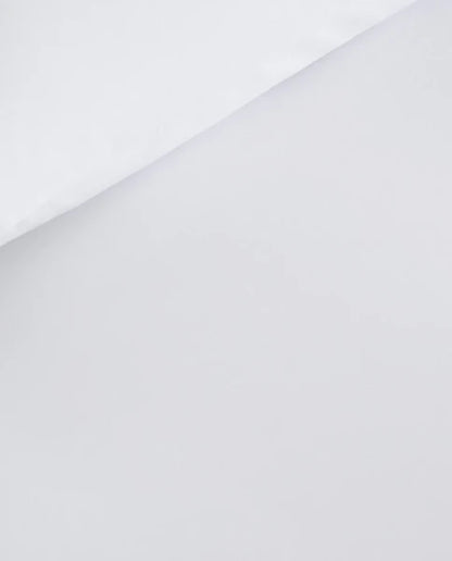 Zarahome Percale Fitted Sheet, 30 cm High (200 Thread Count) (90 x 200 x 30 cm / White) — view 5