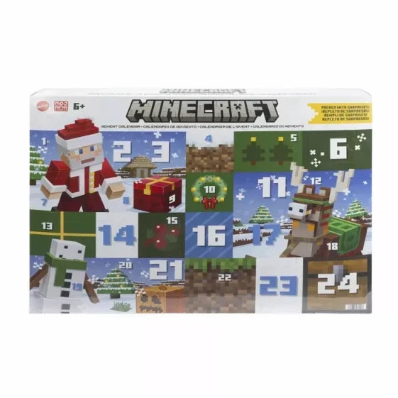 Mattel Minecraft Advent Calendar 2024 (HMX86) — view 2