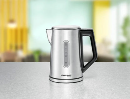 ROMMELSBACHER WK 3000 Electric Kettle 1.7 L 3000 W Black Stainless Steel Adjustable Thermostat Water Level Indicator — view 4