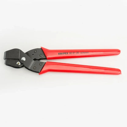 KNIPEX 90 61 20 Notching Pliers, Steel/Plastic, Red, 250 mm, 414 g (Red) — view 2