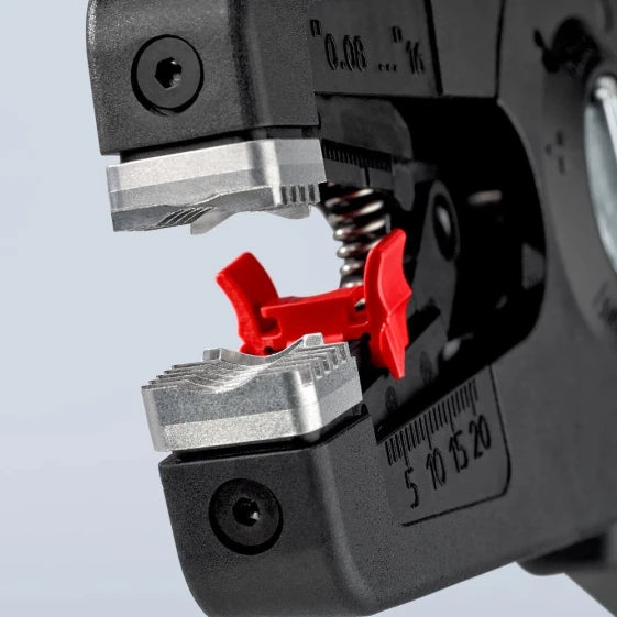 KNIPEX PreciStrip 16 Insulation Stripper (Red) — view 13