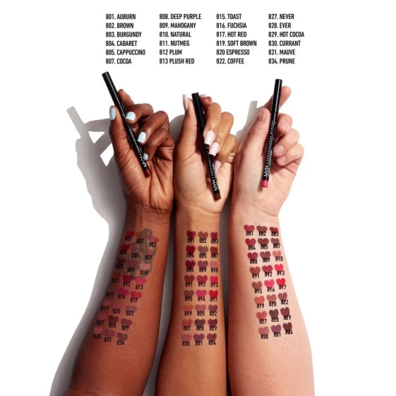 NYX Professional Makeup Slim Lip Pencil 1 g for Women — view 4