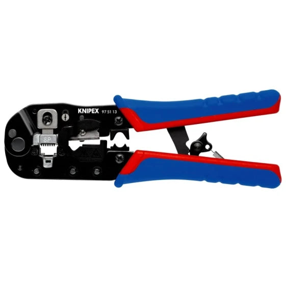 KNIPEX 97 51 13 Crimping Pliers (Red) — view 5