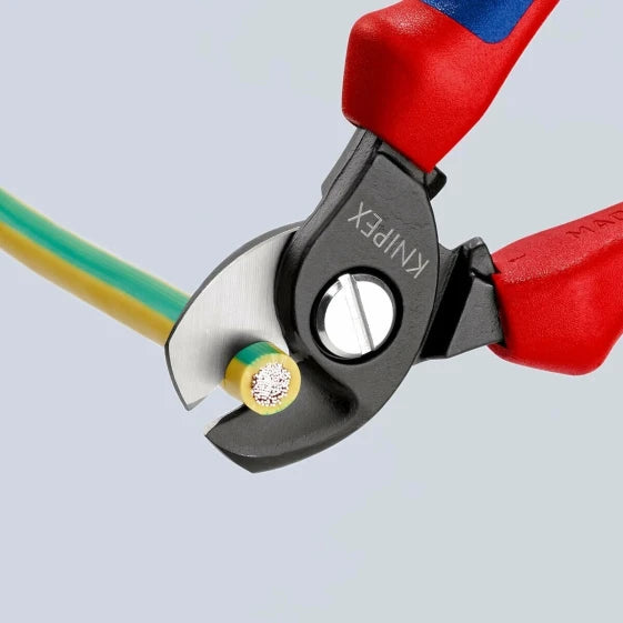 KNIPEX Cable Shears 165 mm 95 12 165 (Blue) — view 3