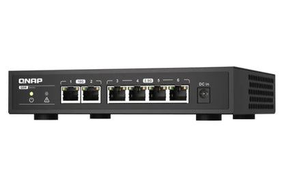Qnap Systems QNAP QSW-2104-2T Unmanaged 2.5G Ethernet (100/1000/2500) (Black) — view 6