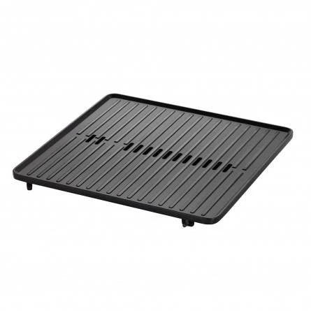 WMF LONO Quadro Table Grill, Black/Chrome, Square Griddle 270 x 270 mm, Aluminum (400 x 320 x 400 mm / Black) — view 5