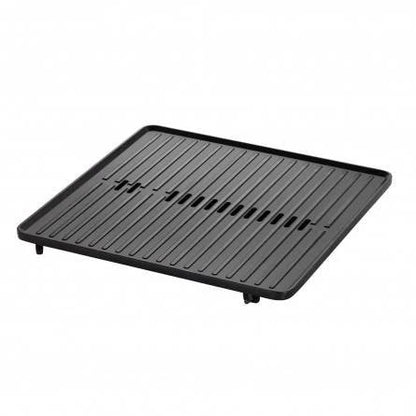 WMF LONO Quadro Table Grill, Black/Chrome, Square Griddle 270 x 270 mm, Aluminum (400 x 320 x 400 mm / Black) — view 5