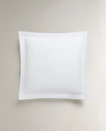Zarahome Percale Pillowcase (200 Thread Count) (50 x 75 cm / White) — view 6