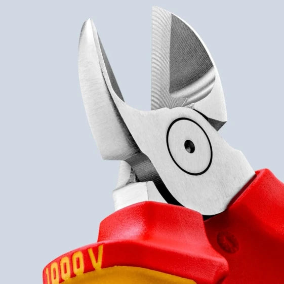 KNIPEX 70 06 160 T VDE Diagonal Cutter (Yellow) — view 5