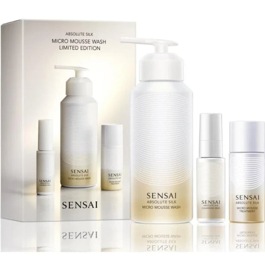 Sensai Absolute Silk Micro Mousse Wash Limited Edition Set 3 pcs