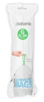 BRABANTIA PerfectFit 30L Bin Liners 20 Units (White) — view 2