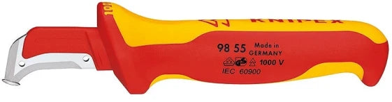 KNIPEX 98 55, 18 cm x 3.8 cm, 68 g, 1 piece (Red / Yellow / Silver) — view 2