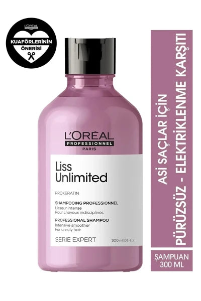 L'Oreal Professionnel Paris Liss Unlimited Shampoo 300 ml (300 ml) — view 2