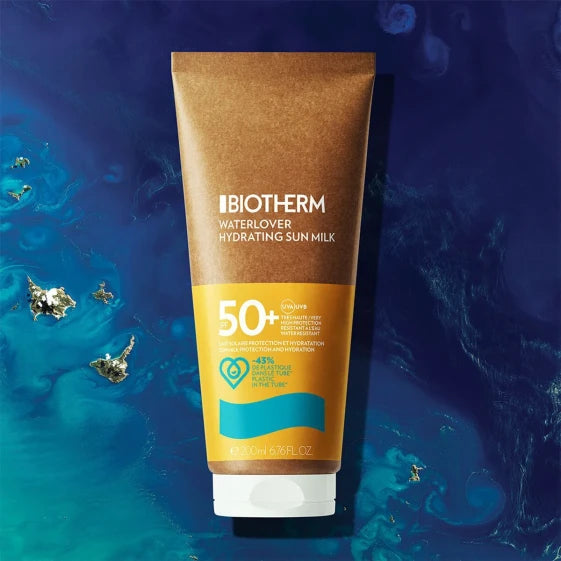 Biotherm Waterlover SPF 50+ Hydrating Sun Milk 200ml (200 ml) — view 7