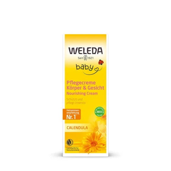 Weleda Calendula Baby Face and Body Cream 75 ml — view 4