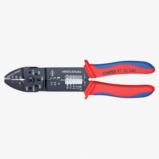 KNIPEX 97 32 240 Crimping Tool (Red)