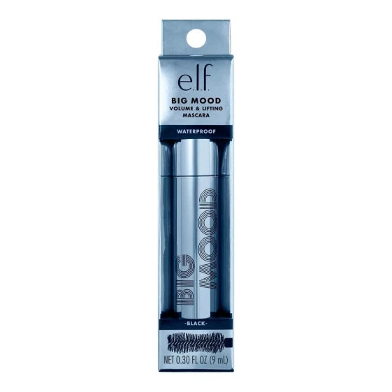 e.l.f. Cosmetics Big Mood Waterproof Mascara (9 ml / Black) — view 3