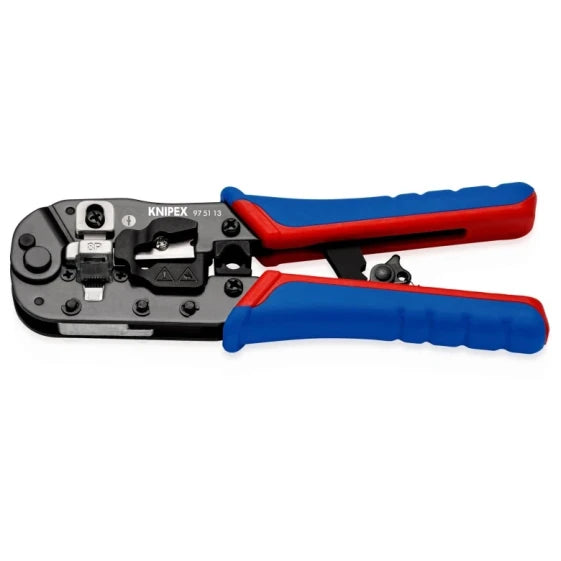 KNIPEX 97 51 13 Crimping Pliers (Red) — view 3