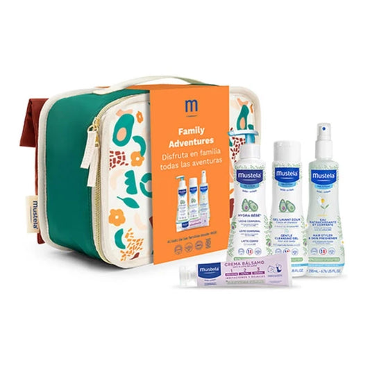 Mustela Family Adventures Terracotta Suitcase 5 pcs (750)