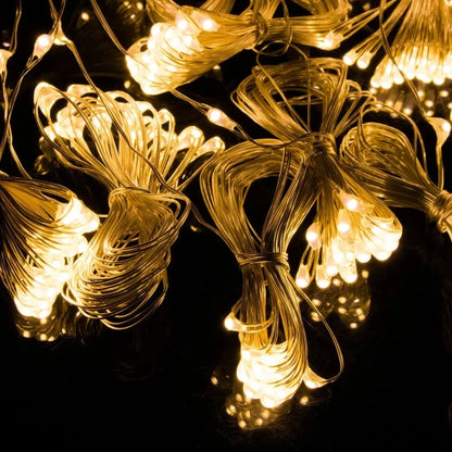 SPRINGOS Garland 2 x 2 m (Golden) — view 3