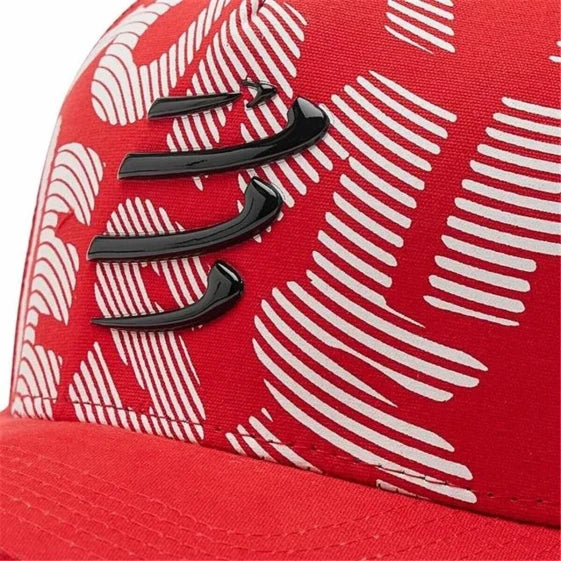 Compressport Sports Cap CU00008B-303 Red One Size — view 2