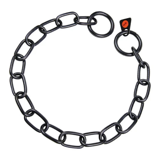 HS Sprenger Dog Collar Semi-long (39 cm) (39 cm / Black)