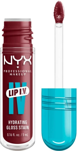 NYX Professional Makeup Lip I.V. Hydrating Gloss Stain (5 ml / Vinous) — view 9