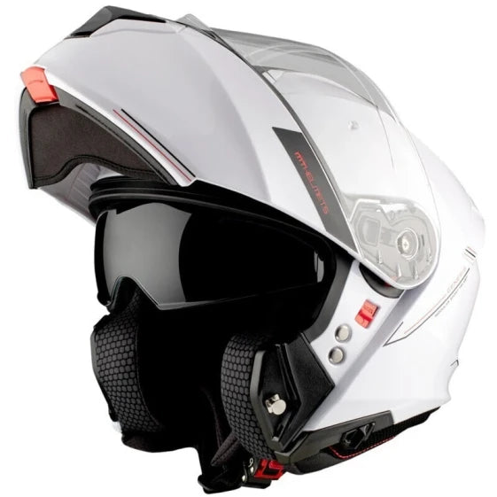 MT Helmets Genesis SV Modular Helmet (L / White)