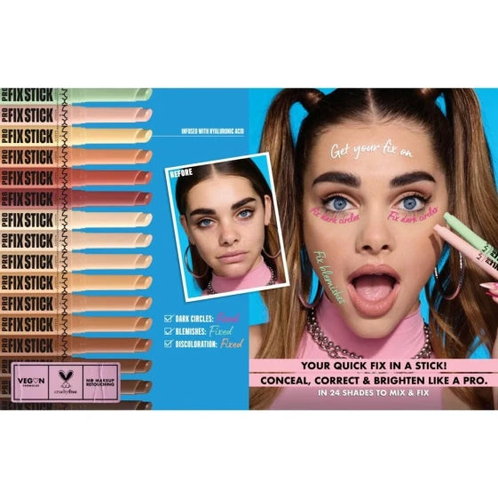 NYX Professional Makeup Pro Fix Stick Correcting Concealer 1.6 g for Women (12 Nutmeg) — view 3