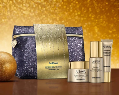 Ahava Holiday 2024 Extraordinary You Set (Face Cream 50 ml, Face Serum 30 ml, Eye Cream 15 ml, Pouch) — view 3